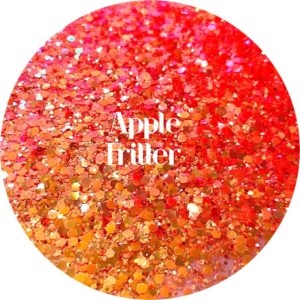 Red Polyester Glitter | Craft Glitter | Glitter for Arts & Crafts | Tumblers | Cosmetics | Nails | Epoxy Resin Art | Slime | DIY | Body Glitter | 1 oz Beauty & Personal Care Glitter Heart Co.