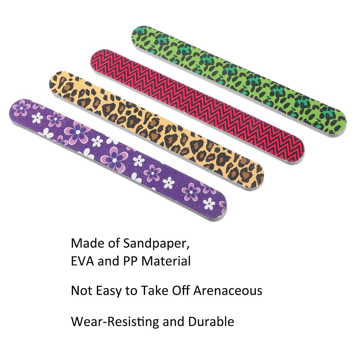 Mudder 20 Pcs Nail File Colorful Emery Boards Nail Buffer File Tools for Women Double Sided Filers for Shaping and Smoothing Toenails and Fingernails Beauty & Personal Care Mudder