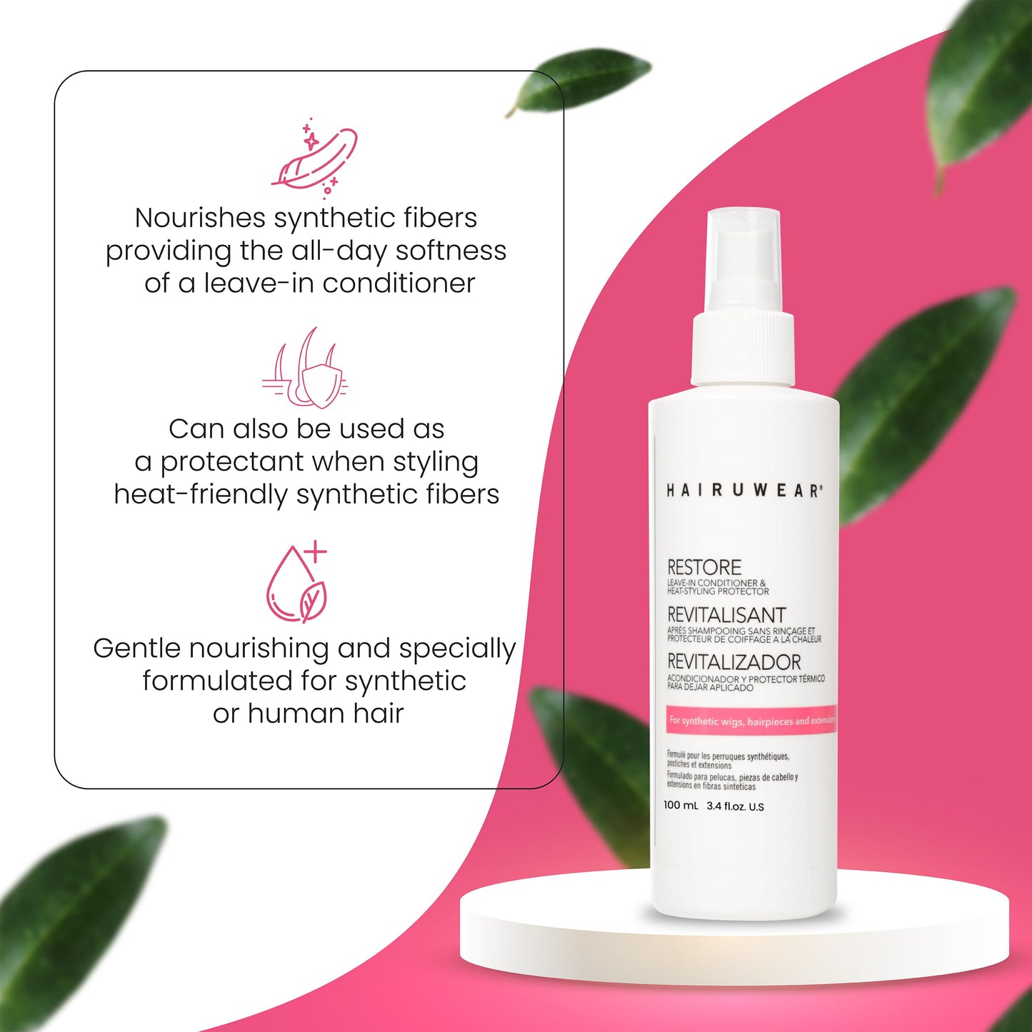 HairUWear Essential Care Travel Kit Beauty & Personal Care Hair u wear