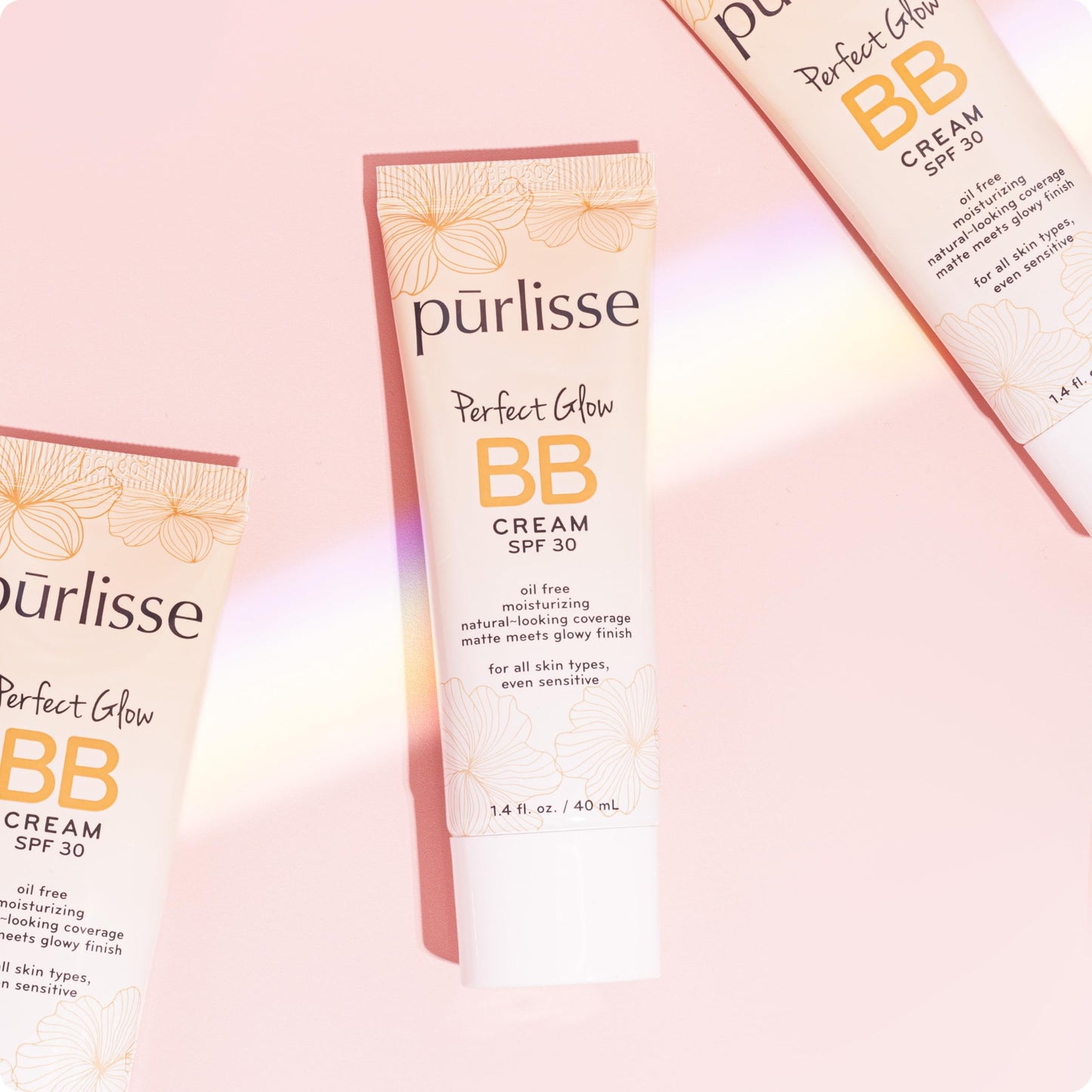 pūrlisse Perfect Glow BB Cream with SPF 30 - Matte Meets Dewy Finish - Enriched with Goji & Hawthorn Beauty & Personal Care pūrlisse