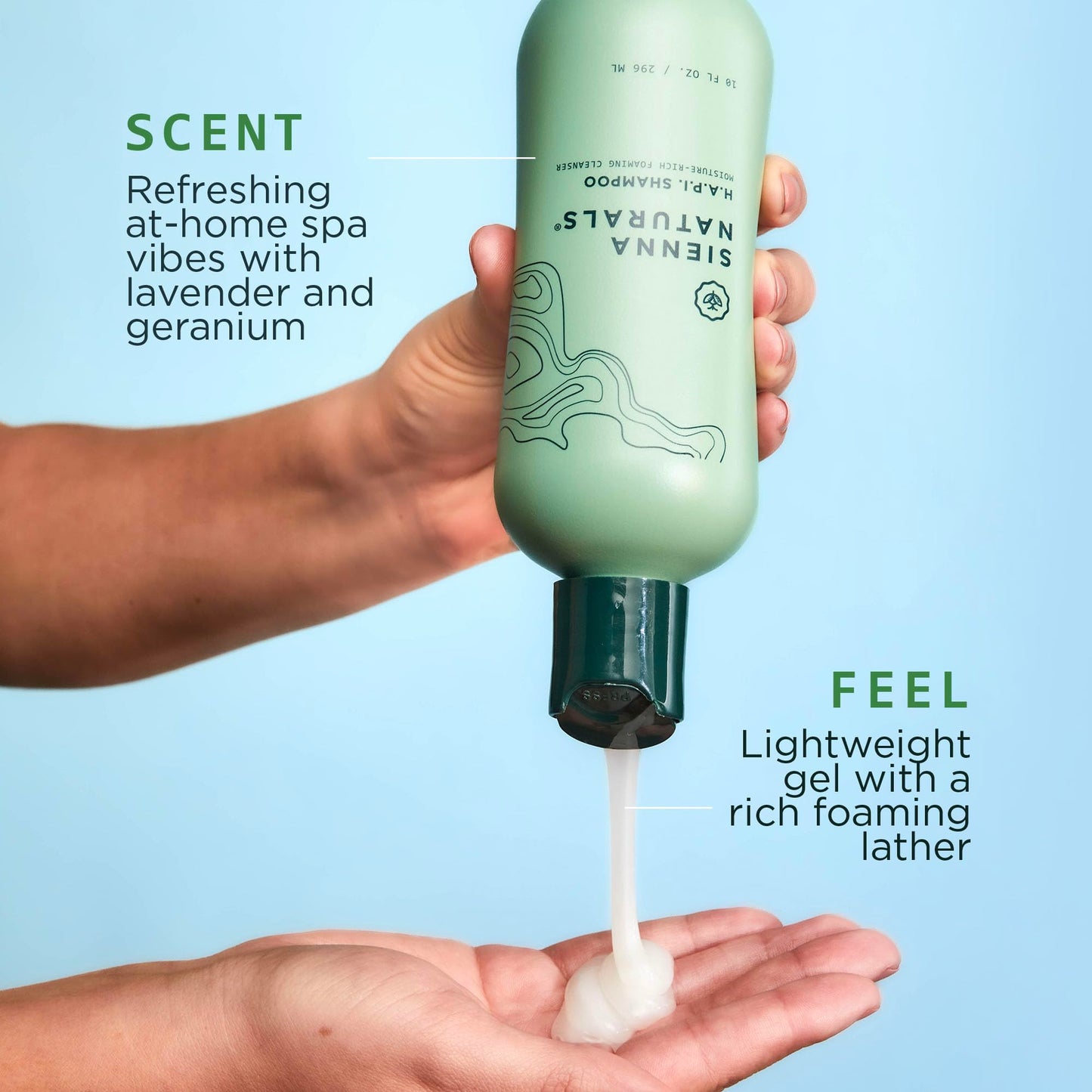 Sienna Naturals - H.A.P.I. Shampoo & Untangled Conditioner Bundle - Anti Frizz - Hydrating for Dry, Damaged, Curly & Color-Treated Hair Beauty & Personal Care Sienna Naturals