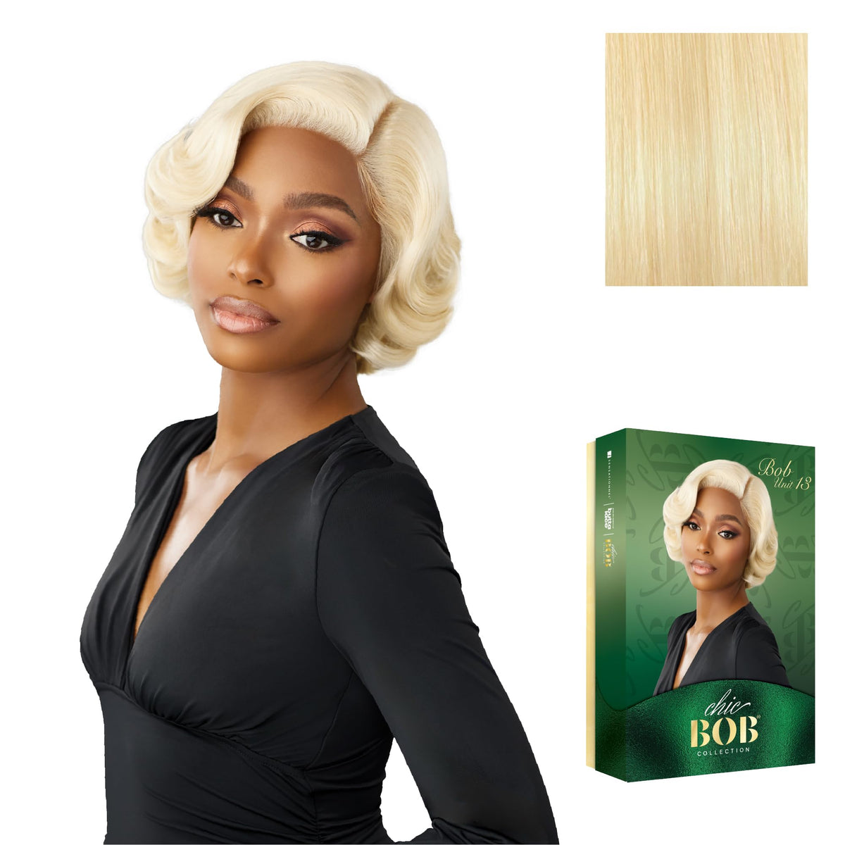 Sensationnel Chicbob Lace Frontwig-Bob Unit 13, 613 BLONDE