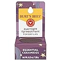 Burt's Bees Original Overnight Intensive Lip Treatment, Moisturizing, Restorative, Reduces Fine Lines, Vitamin E, Ceramides Oils, Natural Origin Lip Beauty & Personal Care Burt's Bees
