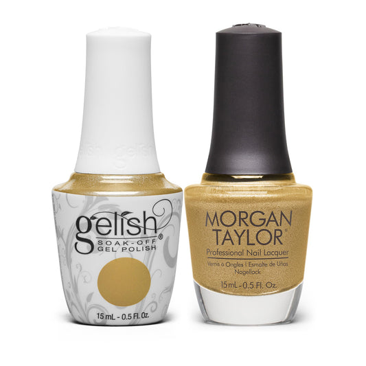 Gelish & Morgan Taylor A Fuzzy Feeling Collection Duo - Cuddle Me Tight, 15mL