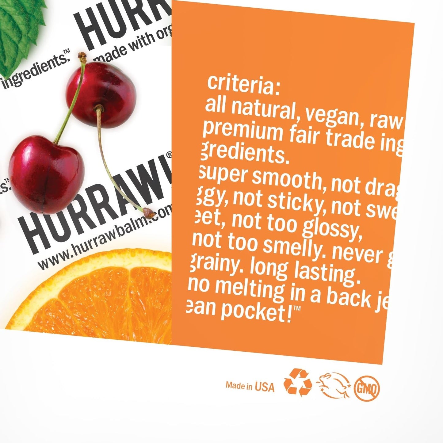 Hurraw! Huckleberry Lip Balm: Organic, Certified Vegan, Cruelty and Gluten Free. Non-GMO, 100% Natural Ingredients. Bee, Shea, Soy and Palm Free. Made Beauty & Personal Care HURRAW!