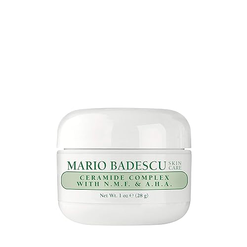 Mario Badescu Ceramide Complex with N.M.F. & A.H.A. for Oily and Sensitive Skin | Facial Cream that improves Skin Tone |Formulated with Ceramide Beauty & Personal Care Mario Badescu