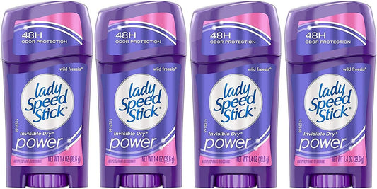 Lady Speed Stick 48HR Antiperspirant Deodorant Gel Fresh Fusion 2.30 oz (Pack of 4) Beauty and Personal Care Lady Speed Stick