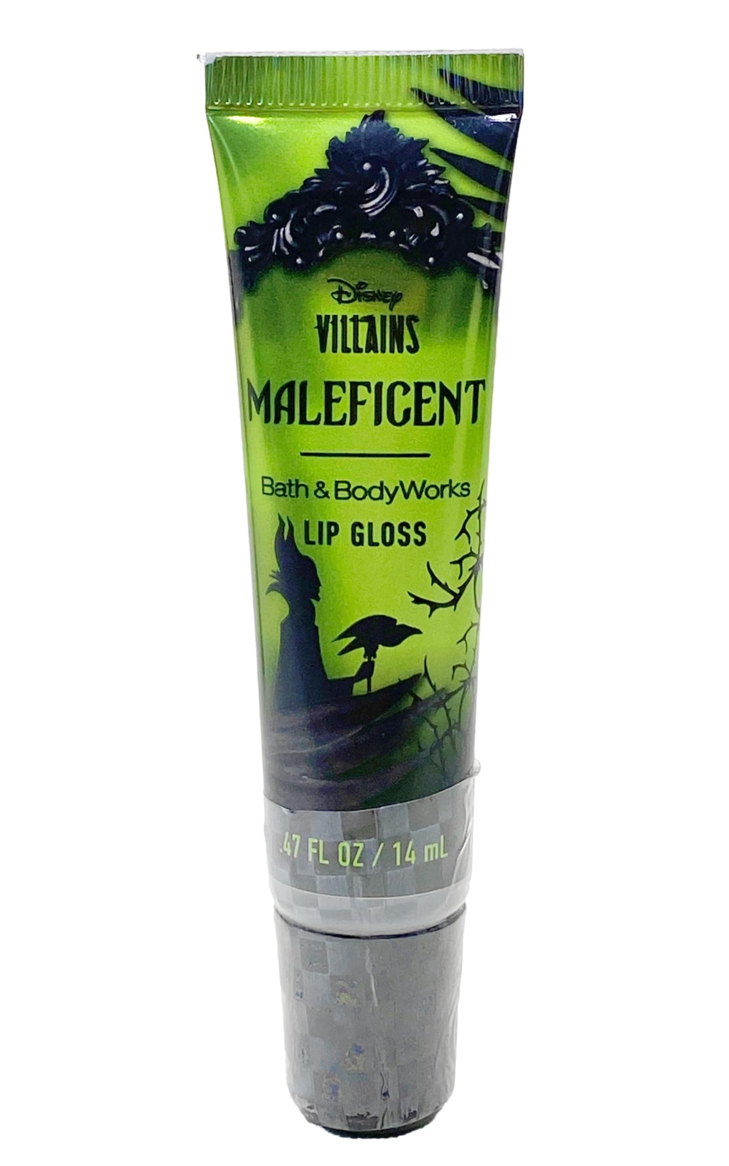 Bath & Body Works Disney Villains Collection Lip Duo - Evil Queen and Maleficent Lip Gloss with a Natural Oats Sample Soap Beauty & Personal Care Bath & Body Works