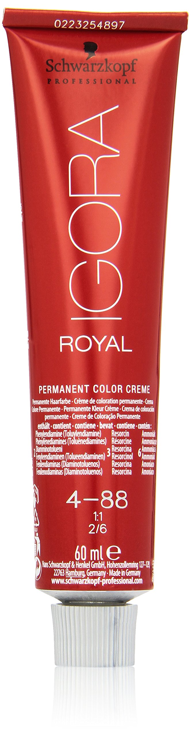 ROYAL IGORA 4-88 60 ml Beauty & Personal Care Schwarzkopf Professional