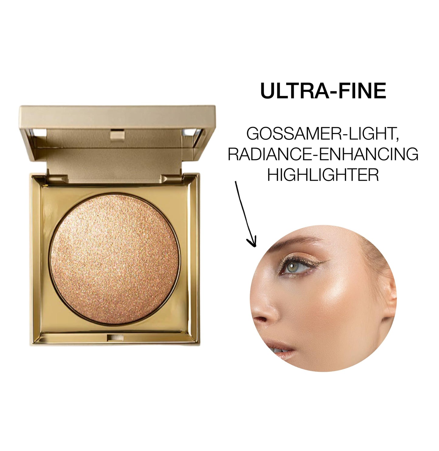 stila Heaven's Hue Highlighter | Lightweight Soft Makeup Glow, Bouncy Texture Illuminates Skin, Transfer-Resistant | Bronze, 0.35 Oz. (Pack of 1) Beauty & Personal Care stila