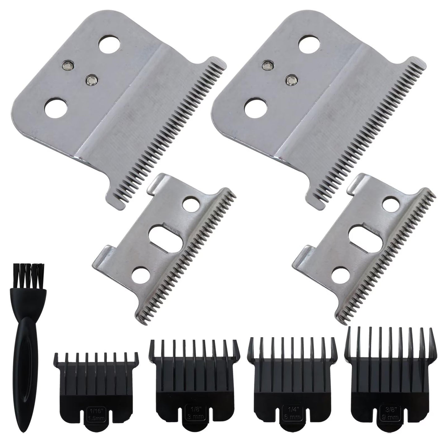 Silver Replacement Blades Compatible with Andis T Outliners Trimmer, Gtx Trimmer, G, GO, GTO Beauty and Personal Care USonline911