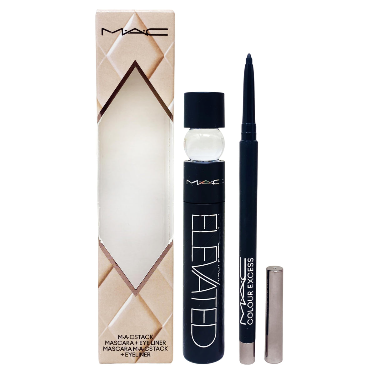 M·A·C Cosmetics Holiday Exclusive Forseeable Future Mascara and Gel Liner Eye Kit - Black Stack & Glide or Die
