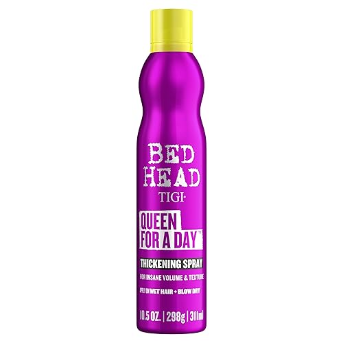 TIGI Bed Head Volumizing Hair Spray, Queen For A Day, for Thickening and Texturizing Fine Hair, 10.5 oz Beauty & Personal Care TIGI