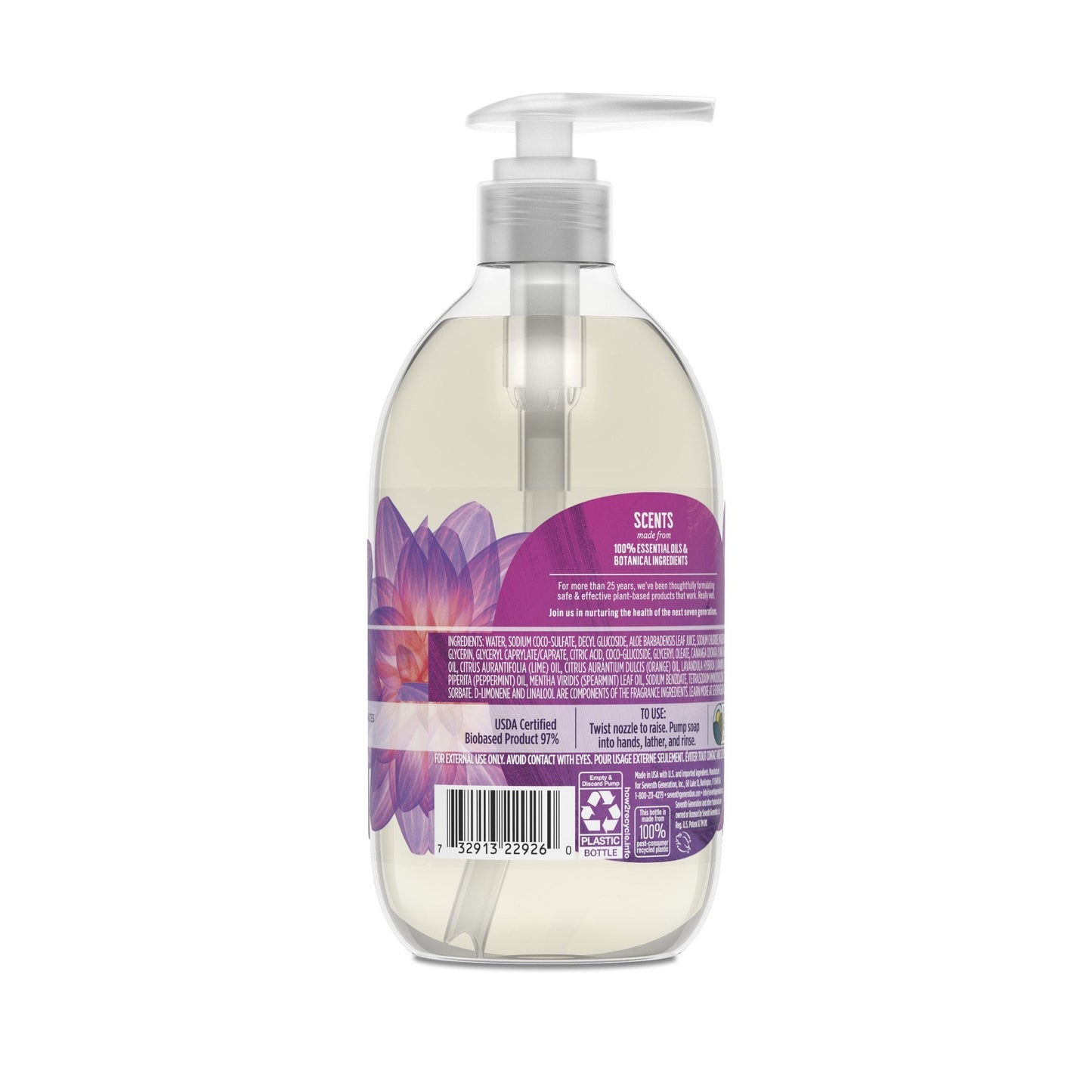 Seventh Generation Hand Wash, Lavender, 12 Ounce Beauty & Personal Care Seventh Generation