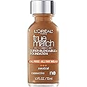 L’Oréal Paris Makeup True Match Super-Blendable Liquid Foundation, Cappuccino N8, 1 Fl Oz,1 Count Beauty & Personal Care L'Oreal Paris