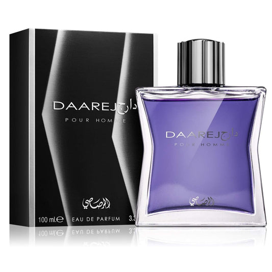 RASASI Dareej For Men Eau De Parfum Spray - 100ML (3.4 Oz) Long Lasting Arabian Perfume - Bold & Premium Fragrance for Special Occasions & Daily Wear Beauty & Personal Care RASASI