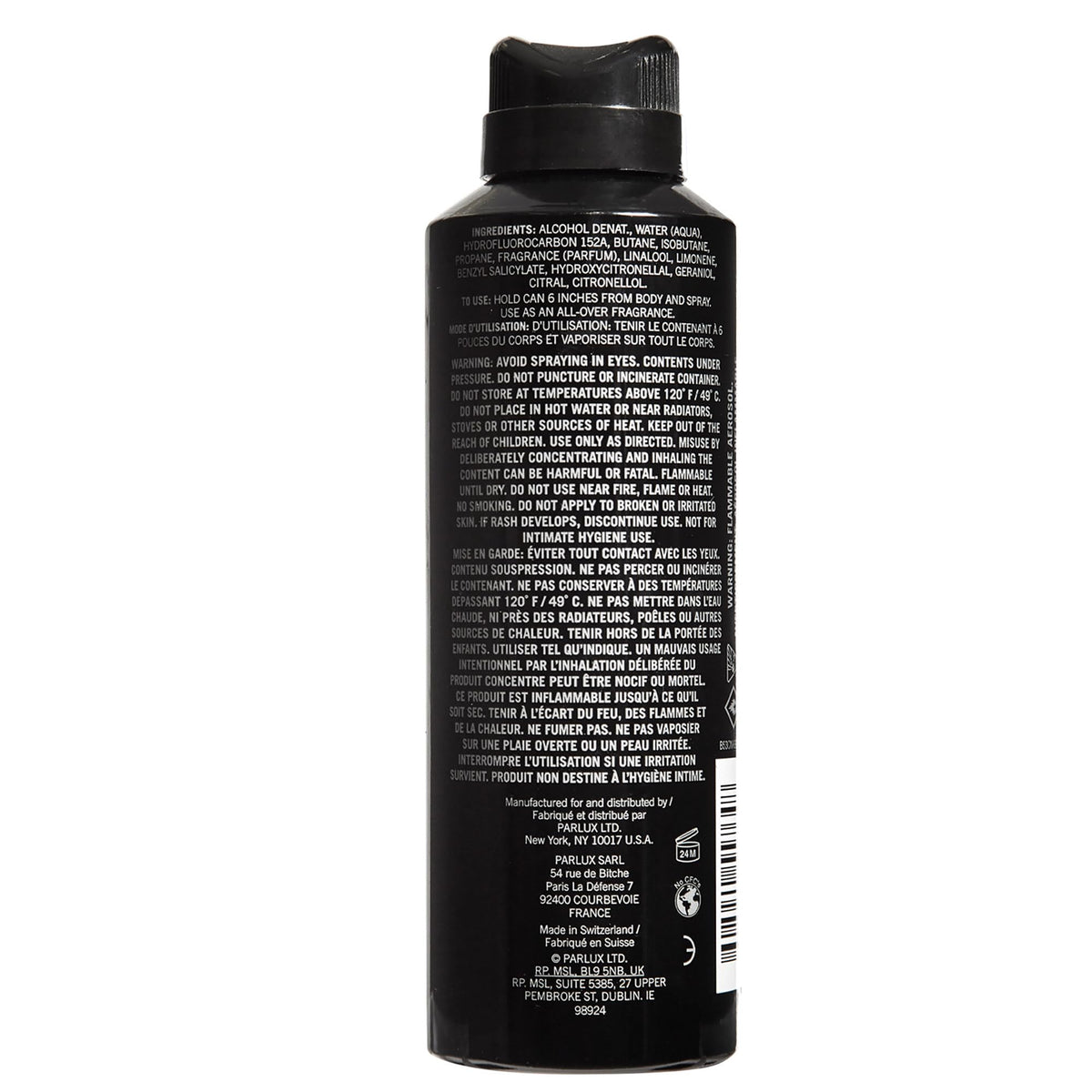 Kenneth Cole Black All Over Body Spray for Men, Aromatic Woody Fragrance, Notes of Watermint, Mandarin, Cedar, and Musk, Long-Lasting Cologne, 6.0 Fl. Beauty & Personal Care Kenneth Cole
