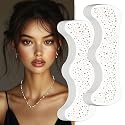 Wodelanle Glitter Freckles Face Tattoo, 24 Count Brown Face Glitter Speckles Makeup Patches, Glow Up Makeup Patches, Cute Glitter Freckles Makeup Beauty & Personal Care Wodelanle