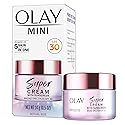 Olay Super Cream with Sunscreen SPF 30, Trial Size, Lightweight Face Moisturizer with Sun Protection, 5-in-1 Skin Care Benefits - Hydrating Beauty & Personal Care Olay