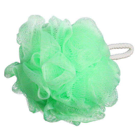 Ruilogod Nylon Washroom Meshy Body Cleaner Bath Ball Shower Scrub Scrubber Pouf 2 Pcs Green (id: fbd 4c4 14c 9ee 666 Beauty and Personal Care Ruilogod