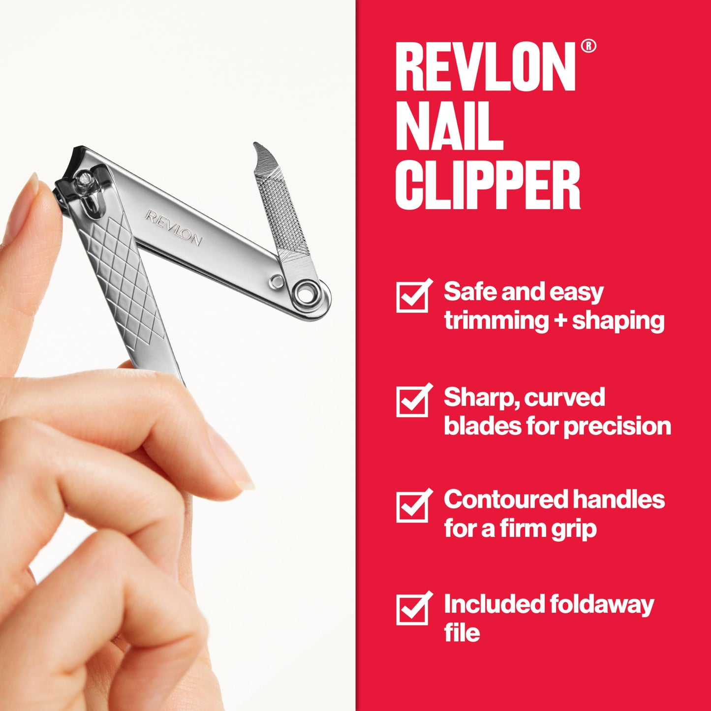 Revlon Nail Clipper Beauty & Personal Care REVLON