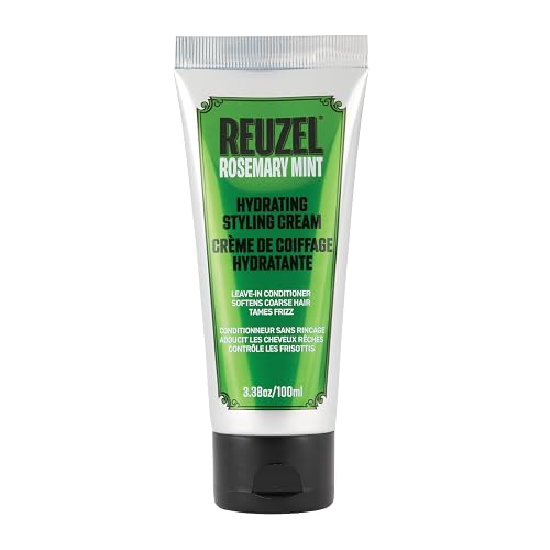 REUZEL Hydrating Style Cream, Low Hold, Water Soluble, Low Shine, Tames Frizz and Nourishes Hair, Vegan Formula, For All Hair Types, 3.38 oz Beauty & Personal Care REUZEL