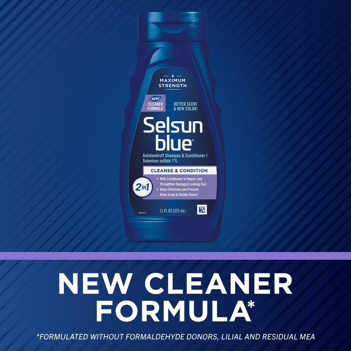 Selsun Blue 2-in-1 Antidandruff Shampoo & Conditioner, 11 fl. oz.