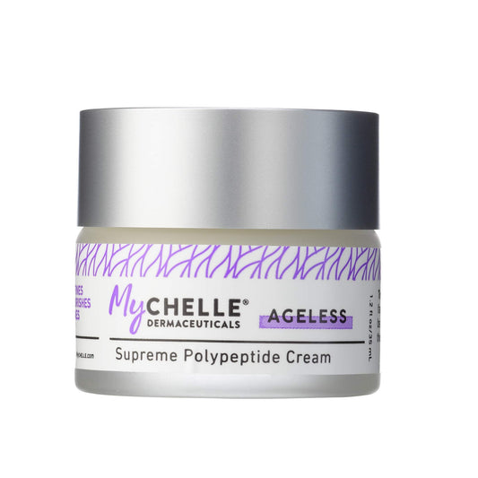 MyCHELLE Dermaceuticals Supreme Polypeptide Cream (1.2 Fl Oz) - Recontouring Anti-Aging Cream with Powerful Peptides, Help Lift & Revive Skin, Help Beauty & Personal Care MyChelle Dermaceuticals