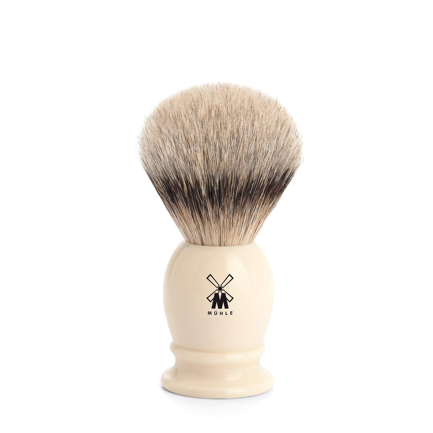 MÜHLE CLASSIC Silvertip Badger Shaving Brush for Men, Polished Resin Grip Beauty and Personal Care MÜHLE