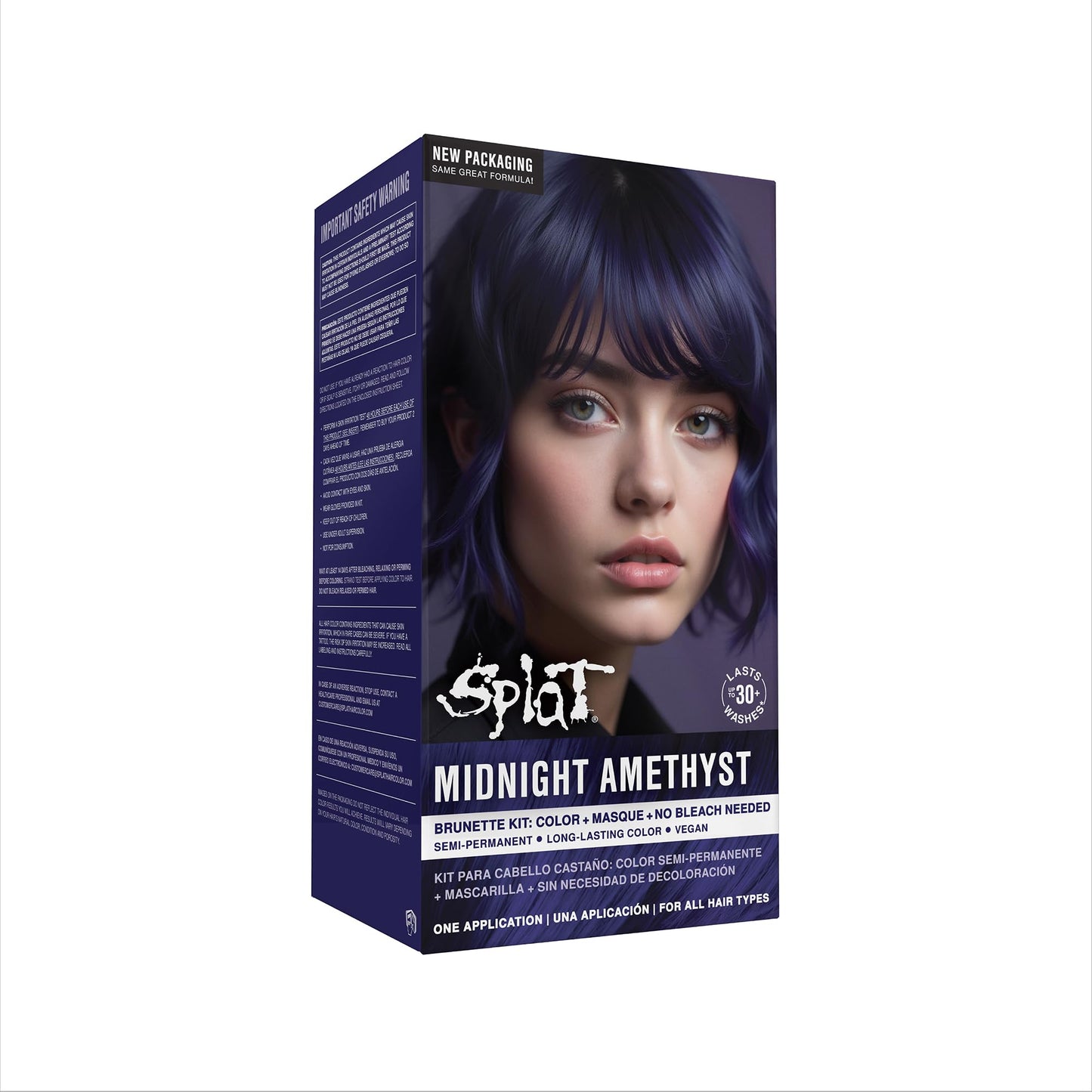 Splat Midnight Hair Color Amethyst 6 Fl oz. Beauty & Personal Care Splat