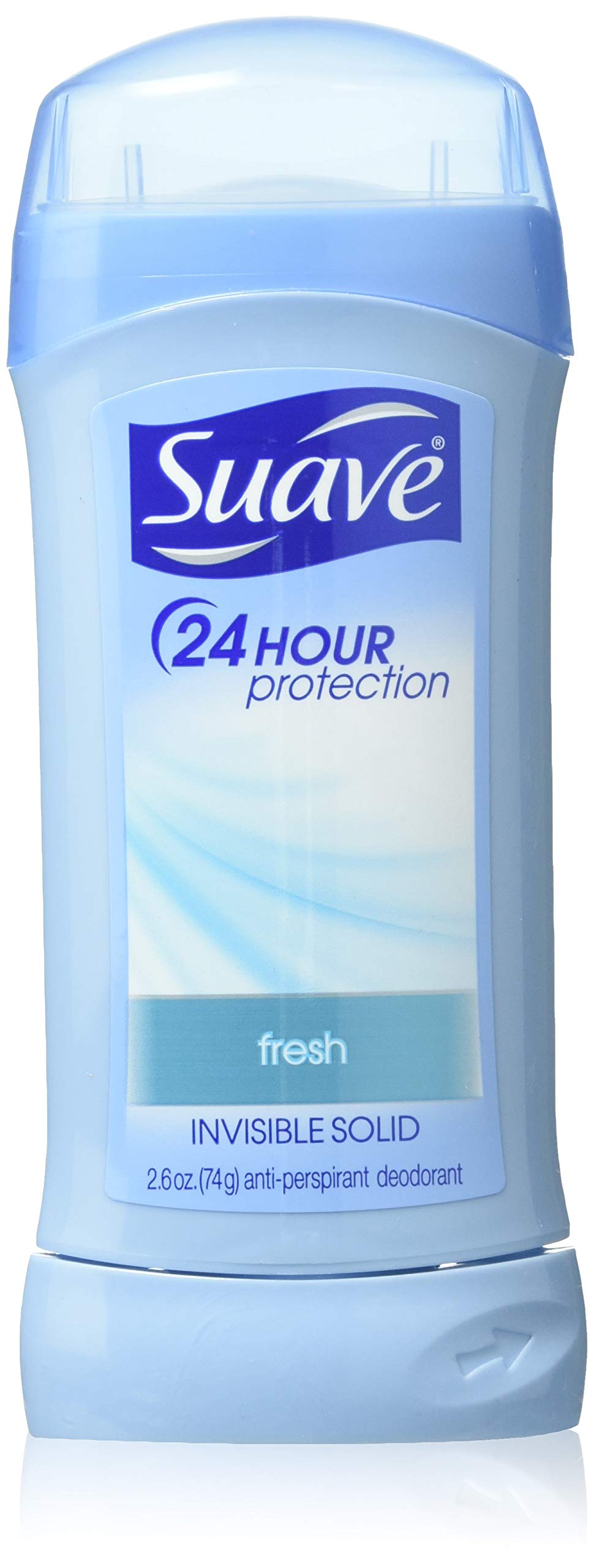 Suave 24 Hour Protection Deodorant, Invisible Solid, Fresh 2.6 oz (6 Pack) Beauty and Personal Care Unilever