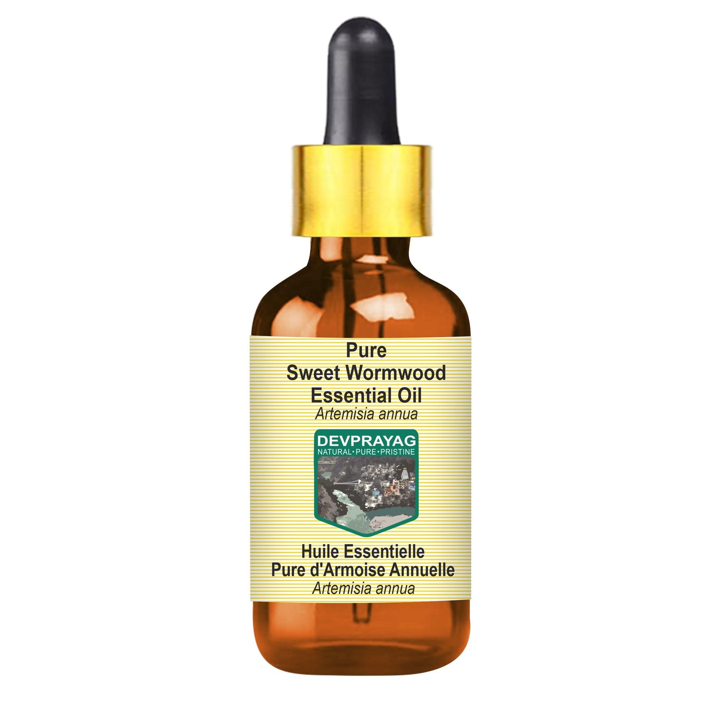 Devprayag Pure Sweet Wormwood Essential Oil (Artemisia annua) with Glass Dropper Steam Distilled 5ml Beauty and Personal Care DEVPRAYAG