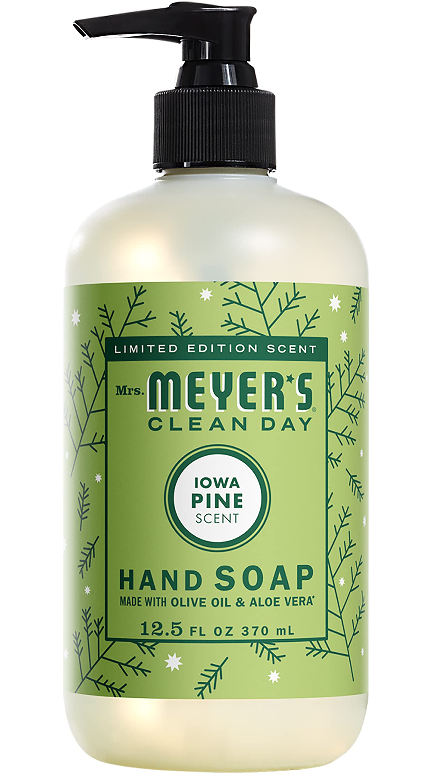 MRS. MEYER'S CLEAN DAY Liquid Hand Soap, Cruelty Free, Iowa Pine Scent, 12.5 oz (Pack of 2) Beauty & Personal Care Mrs. MEYER'S