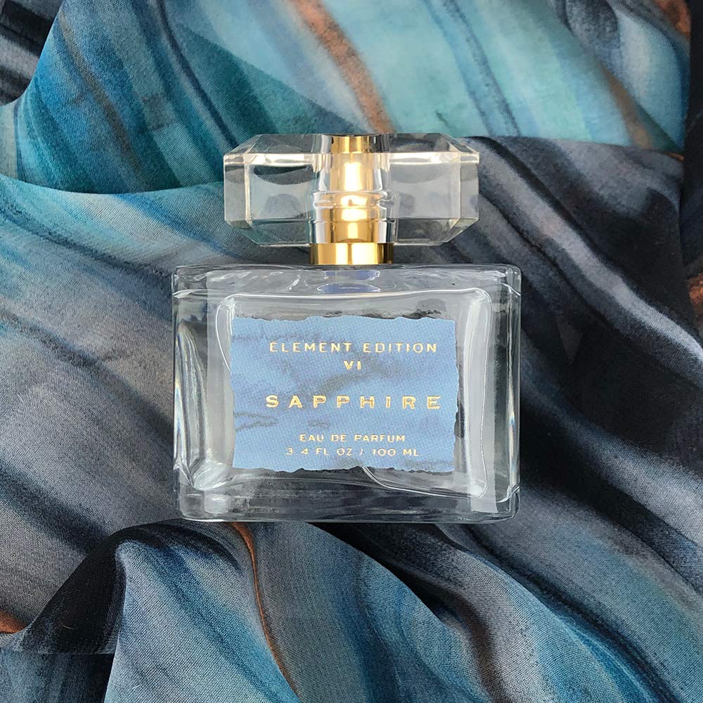 Element Edition Women's Perfume Spray - Sapphire, 3.4 oz 100 ml - Calming and Relaxing Fragrance with a Blending of Apple, Muguet, and Musk - Tru Beauty & Personal Care Tru Fragrance Beauty