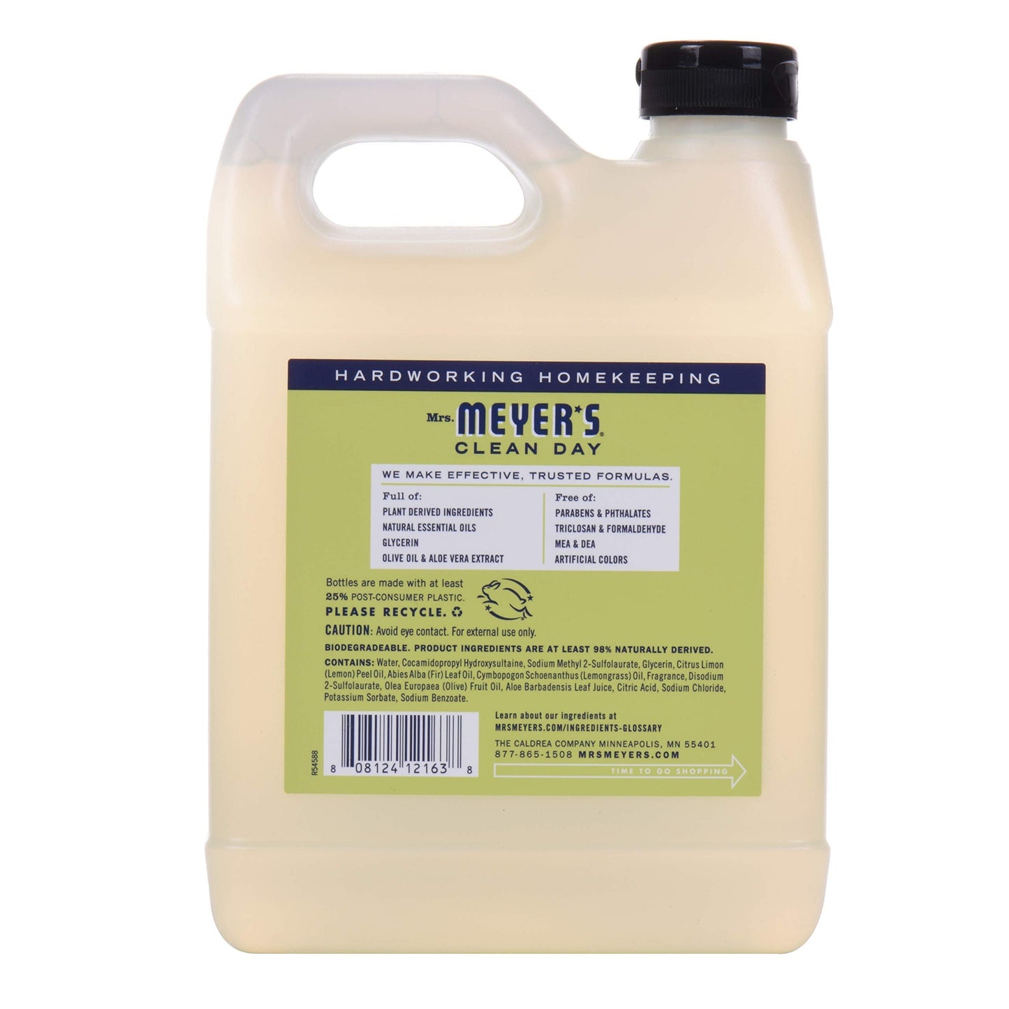 Mrs Meyers Liquid Hand Soap Refill, 33 Oz, Lemon Verbena Scent, Pack Of 2 Beauty & Personal Care Mrs. MEYER'S