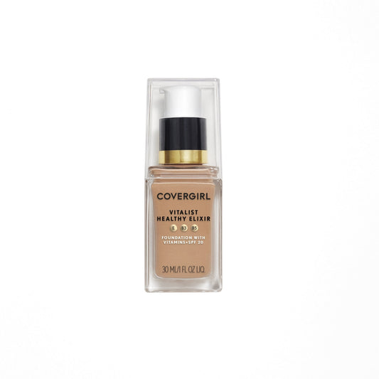 COVERGIRL Vitalist Healthy Elixir Foundation, Creamy Beige 750, 1 Ounce (packaging may vary) Beauty & Personal Care COVERGIRL
