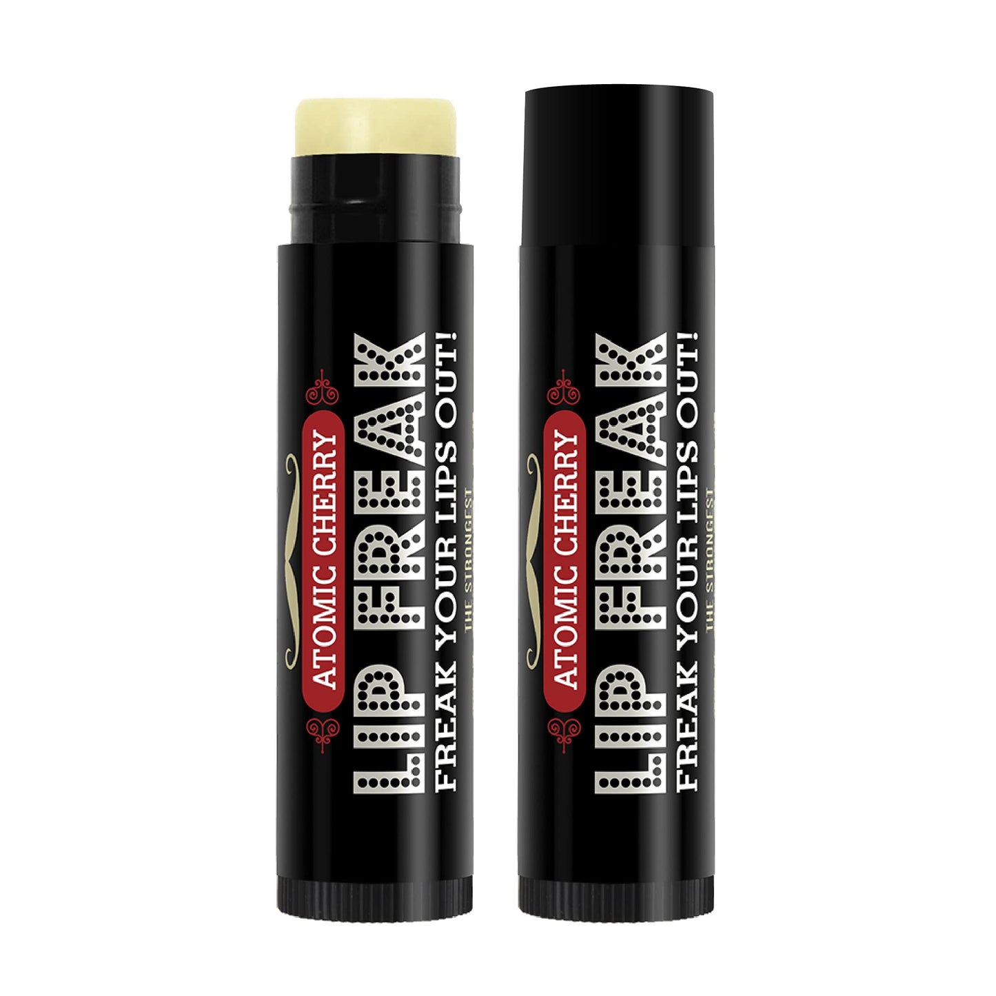Doctor Lip Bang's BUZZING Lip Balm - Lip Freak - 100% All Natural - Cruelty Free - Atomic Cherry - 2 Pack Beauty and Personal Care Doctor Lip Bang's