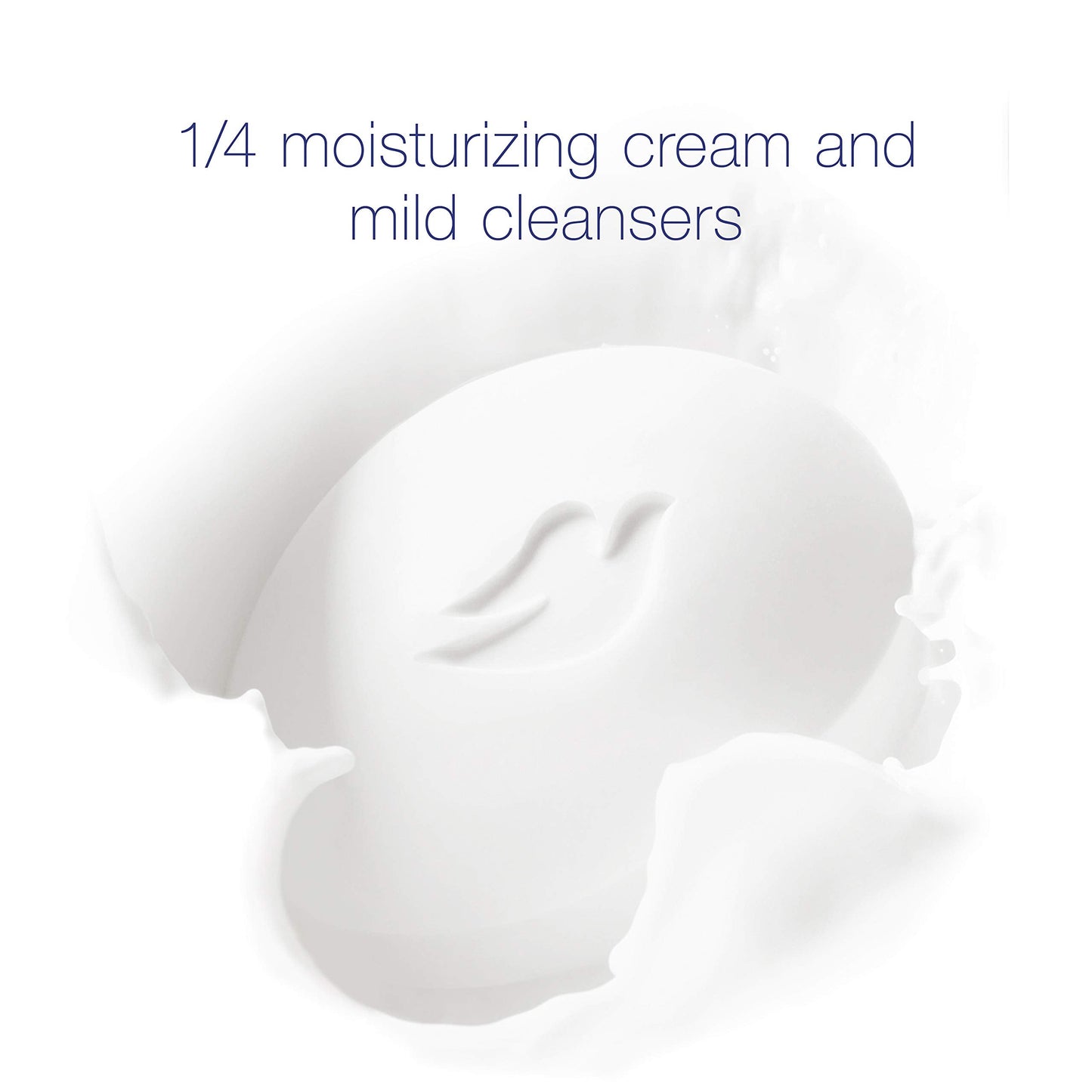 Dove Beauty Bar Gentle Cleanser for Softer and Smoother Skin with 1/4 Moisturizing Cream White More Moisturizing than Bar Soap 3.75 oz 14 Bars Beauty & Personal Care Dove