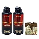 Bath & Body Works Adrenaline - 2 Body Sprays with a Cabin Spice Soap Beauty & Personal Care Bath & Body Works