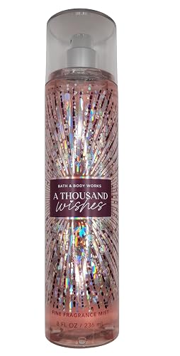 Bath & Body Works A Thousand Wishes Fine Fragrance Mist, 8 fl oz - New & Sealed, Cruelty-Free, Long-Lasting Scent Beauty & Personal Care BATH & BODY WORKS A THOUSAND wishes