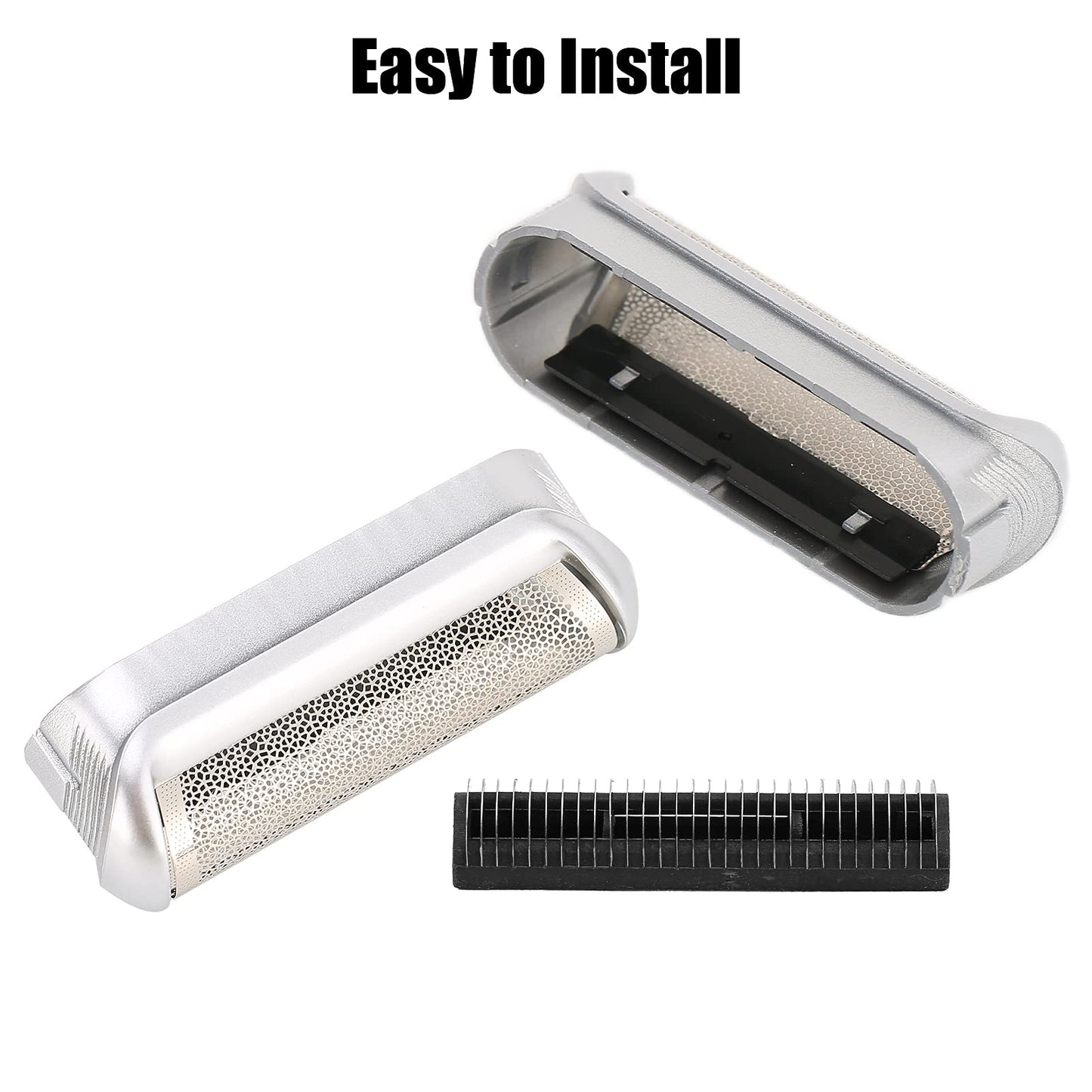 M90 Replacement Foil Shaving Supplies Accessories Knife Net Cutter Head Electric Shaver Head Accessories Suitable For 5S Shaver M90 Replacement Heads Beauty and Personal Care Qiilu