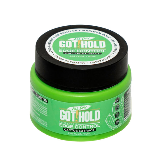 ALL DAY GOT HOLD Extreme hold Cactus Extract Edge Control 2.02 fl.oz/60ml Beauty & Personal Care ALL DAY GOT HOLD