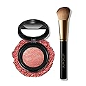 LAURA GELLER NEW YORK Baked Blush-n-Brighten Marbleized Blush + Angled Brush (08 Starfish Island, 47mm) Beauty & Personal Care LAURA GELLER NEW YORK