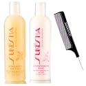 Sukesha Extra Body Hair Wash Shampoo & Conditioning Rinse Conditioner DUO Set (w/Sleek Comb) Gentle Volumizing Formula, Light Detangling, 100% Vegan Beauty & Personal Care Pousutong