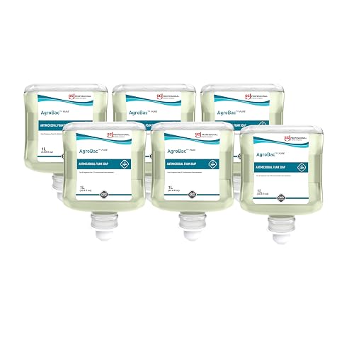 SC Johnson Professional AgroBac PURE Foam Wash, E2 Rated Antimicrobial Hand Soap for Food Handling, 1 Liter Cartridge, for Professional Use Only Beauty & Personal Care SC Johnson Professional
