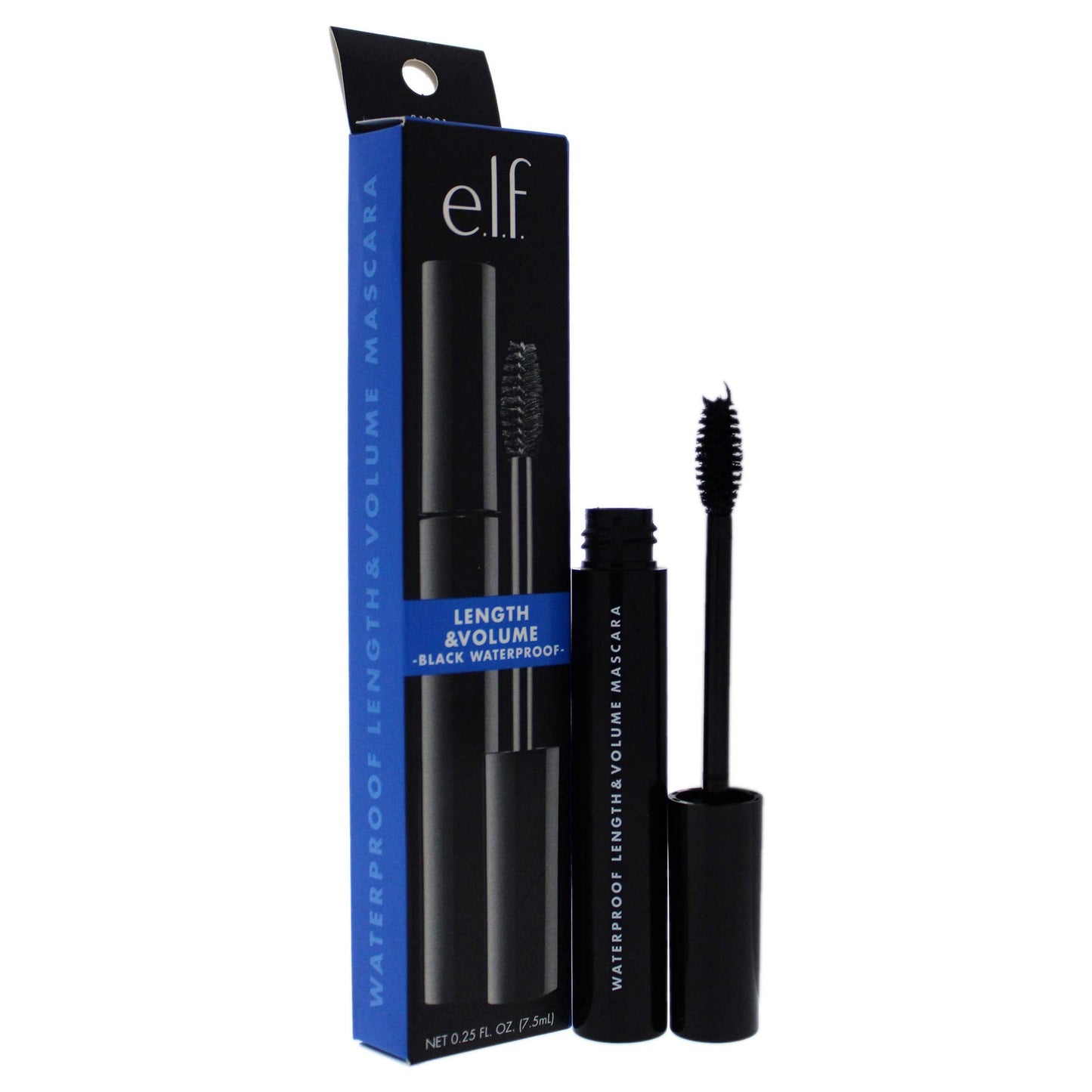 e.l.f. Waterproof Lengthening and Volumizing Mascara, Black, 0.3 Fl Oz Beauty & Personal Care e.l.f.