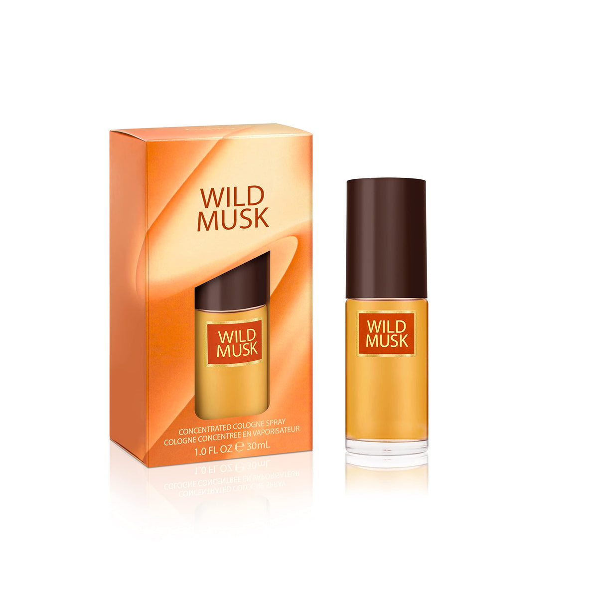 Coty Classics Wild Musk Eau de Cologne Spray | Vegan Formula Perfume | Warm Spicy Floral Scent with Amber, Jasmine, and Rose | 1 fl oz (Pack of 1) Beauty & Personal Care Coty Classics