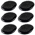 6Pcs shampoo pocket comb massage hair comb pocket palm brush comb portable hair comb beard comb creative scalp brush pocket combs for men and pets Beauty & Personal Care Rolybag
