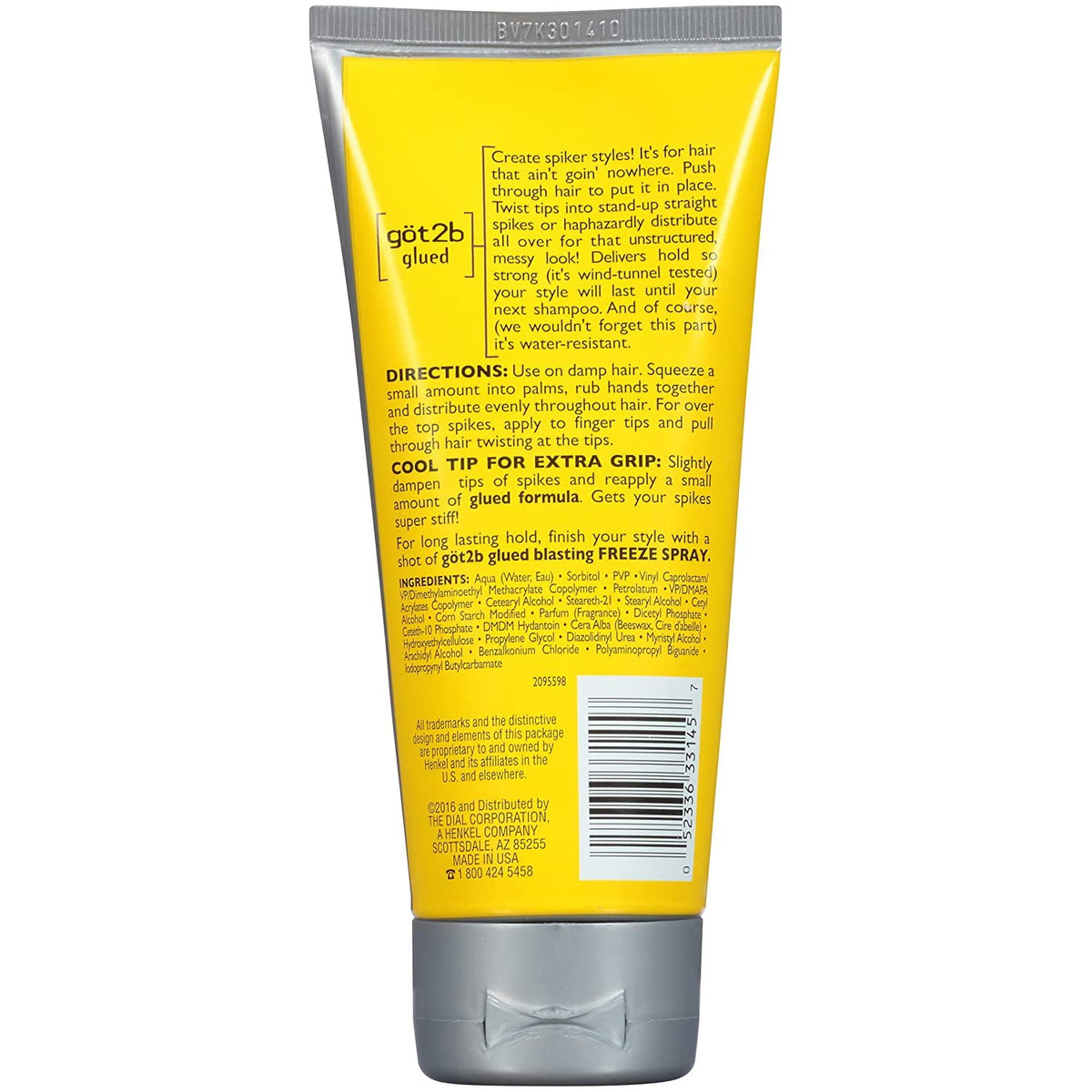 Got2b Spiking Glue Size 6z Got2b Glued Styling Spiking Gel Beauty & Personal Care Got2B
