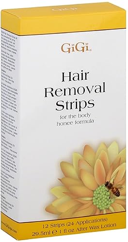 GiGi Hair Removal Strips for the Body 12 ea (Pack of 5) Beauty & Personal Care GiGi